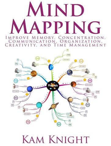 Mind Mapping: Improve Memory, Learning, Concentration, Organization, Creativity, and Time Management - Kam Knight