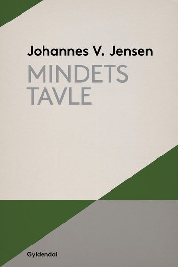 Mindets Tavle - Johannes V. Jensen