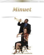 Minuet Pure sheet music duet for clarinet and tuba arranged by Lars Christian Lundholm