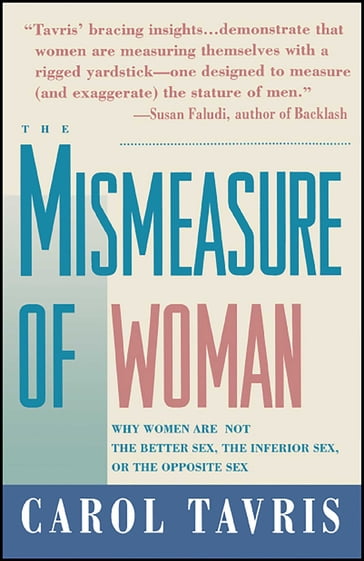 Mismeasure of Woman - Carol Tavris