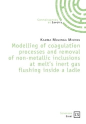 Modelling of coagulation processes and removal of non-metallic inclusions at melt s inert gas flushing inside a ladle