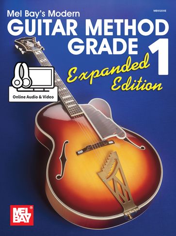 Modern Guitar Method Grade 1, Expanded Edition - Mel Bay - WILLIAM BAY
