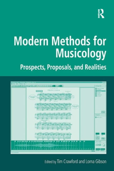 Modern Methods for Musicology - Tim Crawford