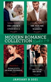 Modern Romance January 2021 B Books 1-4: The Greek