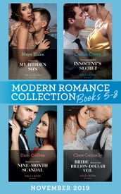 Modern Romance November 2019 Books 5-8: Claiming My Hidden Son (The Notorious Greek Billionaires) / Unwrapping the Innocent