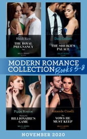 Modern Romance November 2020 Books 5-8: The Royal Pregnancy Test (The Christmas Princess Swap) / Innocent in the Sheikh