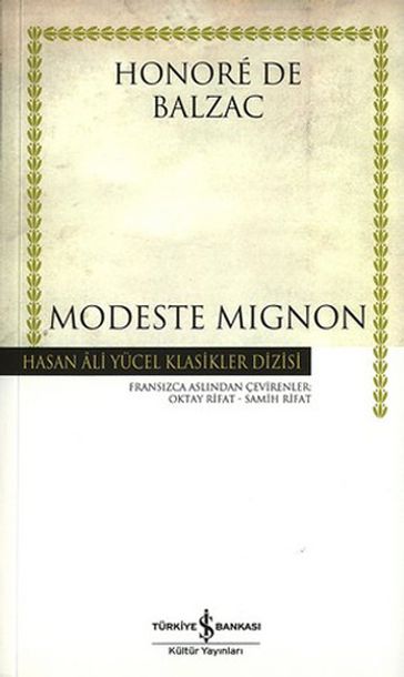Modeste Mignon - Hasan Ali Yücel Klasikleri - Honore De Balzac