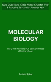 Molecular Biology MCQ (PDF) Questions and Answers Biology MCQs e-Book Download