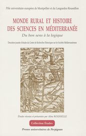 Monde rural et histoire des sciences en Méditerranée