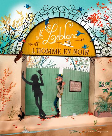 Monsieur Leblanc et l'homme en noir - Bernard Villiot