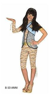  Monster High Costume Cleo de Nile - bambina tg. 8-10 anni