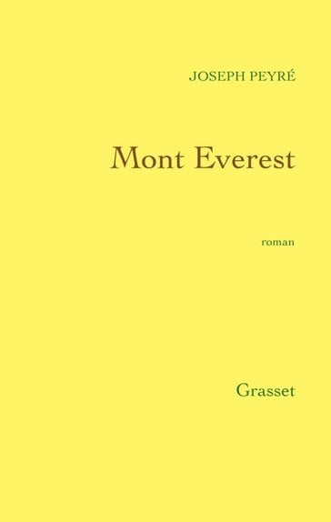 Mont Everest - Joseph Peyré