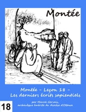 Montée: Leçon 18 - Les derniers écrits sapientiels