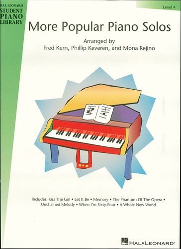 More Popular Piano Solos - Level 4 (Songbook) - Fred Kern - Mona Rejino - PHILLIP KEVEREN