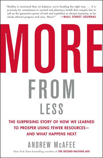 More from Less - Andrew McAfee