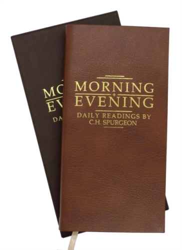 Morning and Evening Tan Leather - C. H. Spurgeon