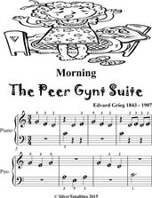 Morning the Peer Gynt Suite Beginner Piano Sheet Music Tadpole Edition