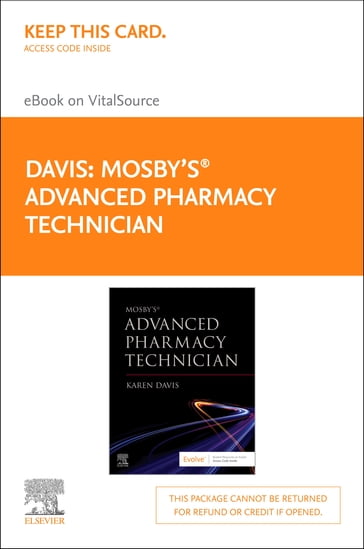 Mosby's Advanced Pharmacy Technician E-Book - Karen Davis