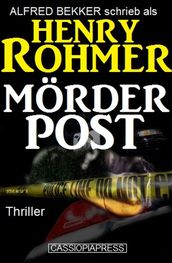 Mörderpost: Thriller