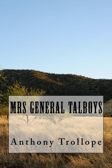 Mrs General Talboys - Anthony Trollope