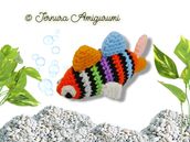 Multicolored fish Crochet Pattern
