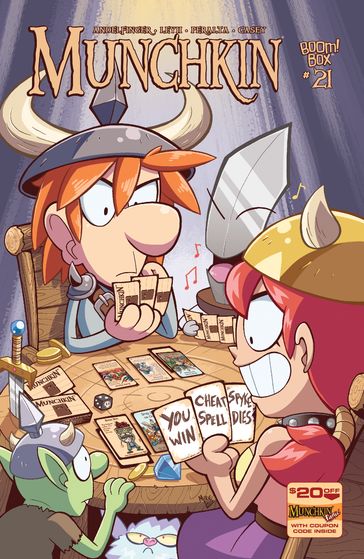 Munchkin #21 - Andrew Hackard - Nicole Andelfinger - Steve Jackson