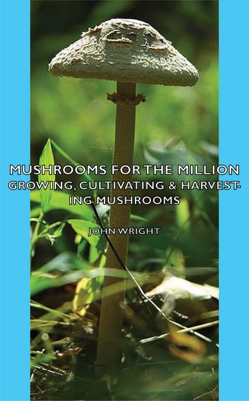 Mushrooms for the Million - Growing, Cultivating & Harvesting Mushrooms - John Wright