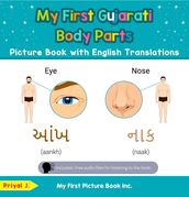 My First Gujarati Body Parts Picture Book with English Translations