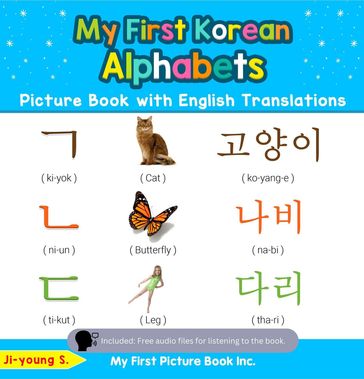 My First Korean Alphabets Picture Book with English Translations - Ji-young S.
