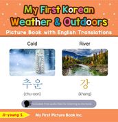 My First Korean Weather & Outdoors Picture Book with English Translations