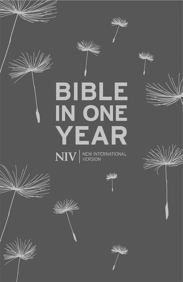 NIV Bible In One Year Hardback - New International Version