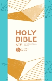 NIV Larger Print Personal Teal Soft-Tone Bible