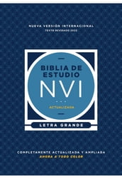 NVI, Biblia de Estudio, Texto revisado 2022, ebook