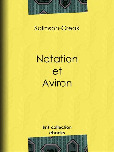 Natation et Aviron - Salmson-Creak