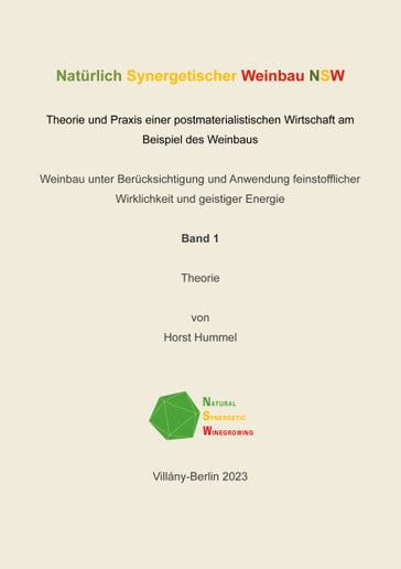 Natürlich Synergetischer Weinbau - Horst Hummel