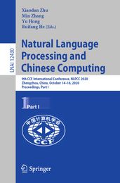 Natural Language Processing and Chinese Computing