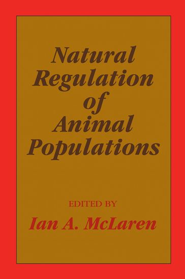 Natural Regulation of Animal Populations - Ian A. McLaren