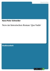 Nero im historischen Roman  Quo Vadis 