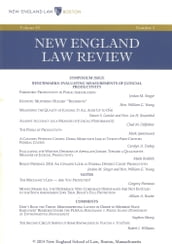 New England Law Review: Volume 48, Number 3 - Spring 2014