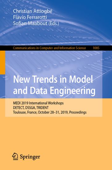 New Trends in Model and Data Engineering