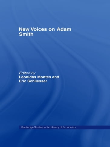 New Voices on Adam Smith - Leonidas Montes - Eric Schliesser