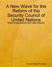 A New Wave for the Reform of the Security Council of United Nations - Great Expectations but Little Results