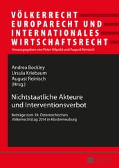 Nichtstaatliche Akteure und Interventionsverbot