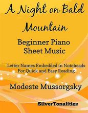 A Night on Bald Mountain Beginner Piano Sheet Music