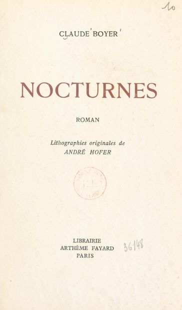 Nocturnes - Claude Boyer