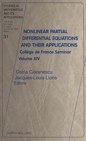 Nonlinear Partial Differential Equations and Their Applications