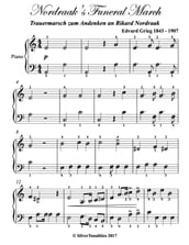 Nordraak s Funeral March Easy Elementary Piano Sheet Music