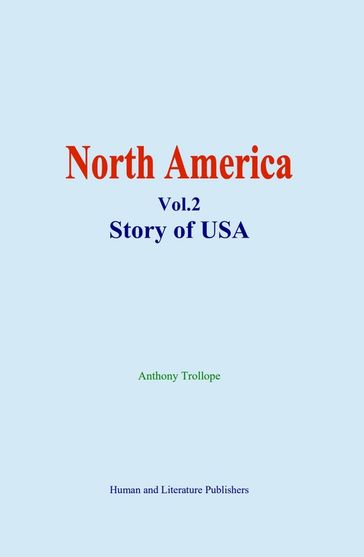 North America - Anthony Trollope