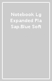 Notebook Lg Expanded Pla Sap.Blue Soft