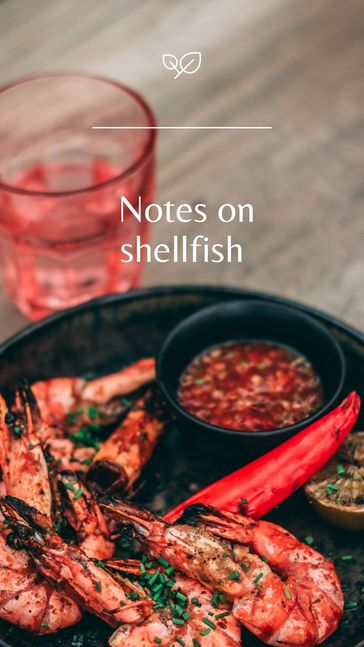 Notes on shellfish - Sardón Gall